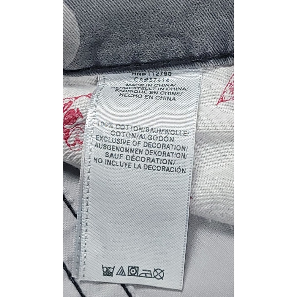 True Religion Mens Gray Camo Double Knee Straight Fit Stitching Pants Sz 40x33.5 - Picture 6 of 11